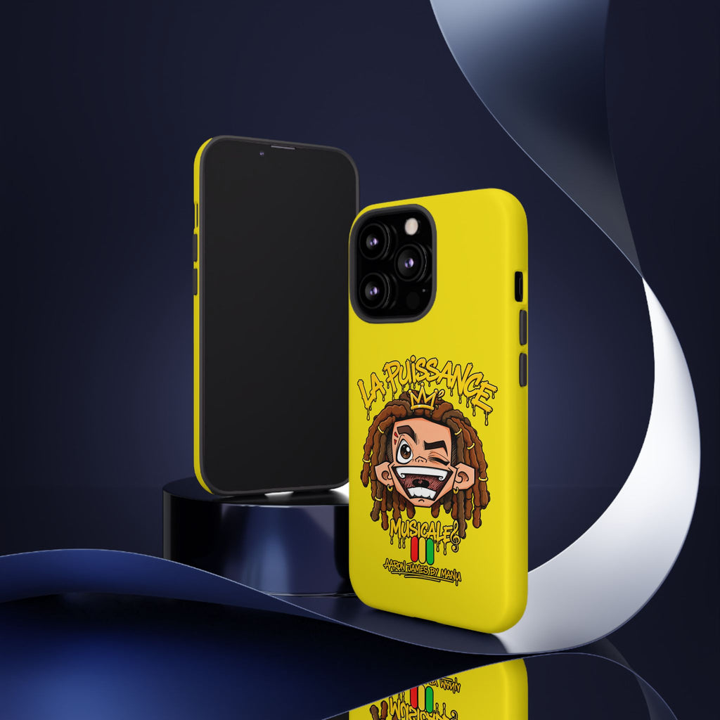 Coque Rasta King – Jaune | La Puissance Musicale