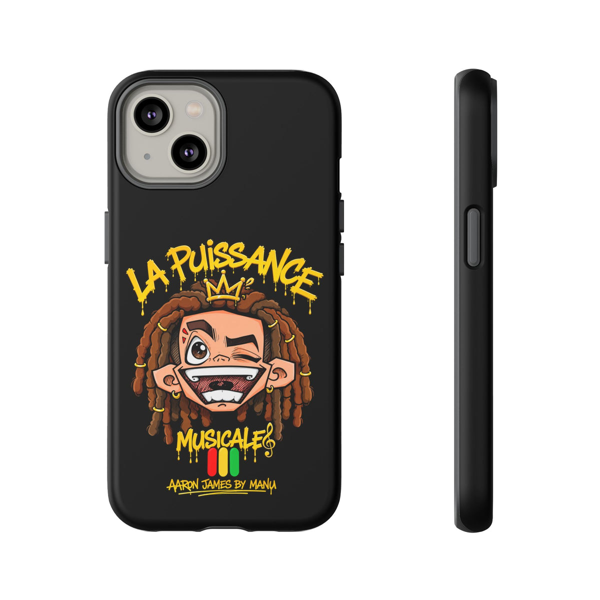Coque Rasta King – Noir | La Puissance Musicale