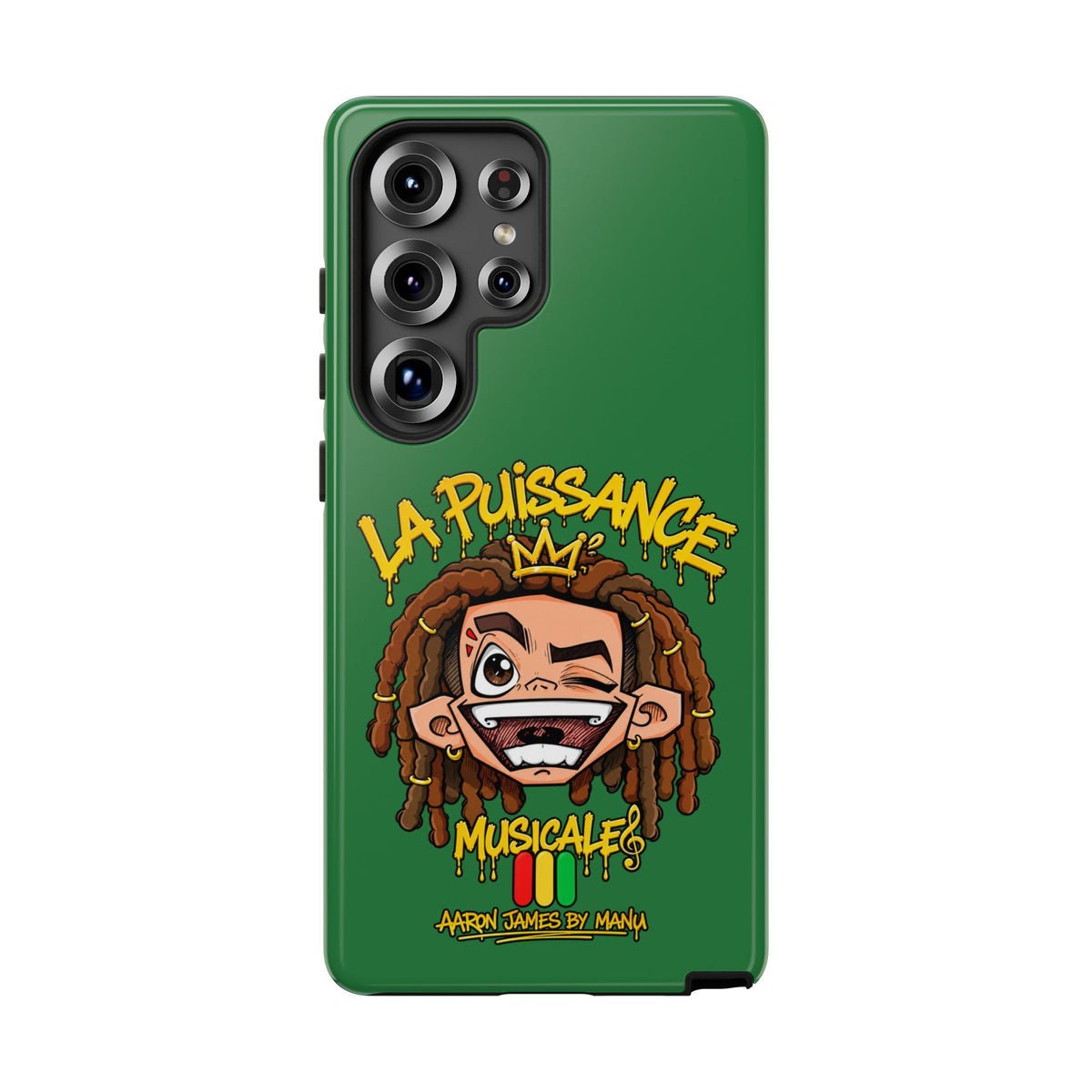 Coque Samsung Rasta King – Vert | La Puissance Musicale – vue 39