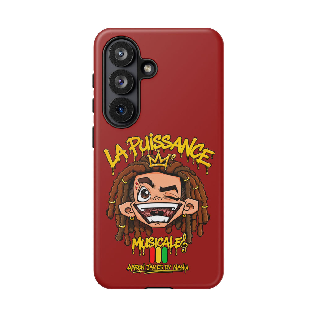 Coque Samsung Rasta King – Rouge | La Puissance Musicale