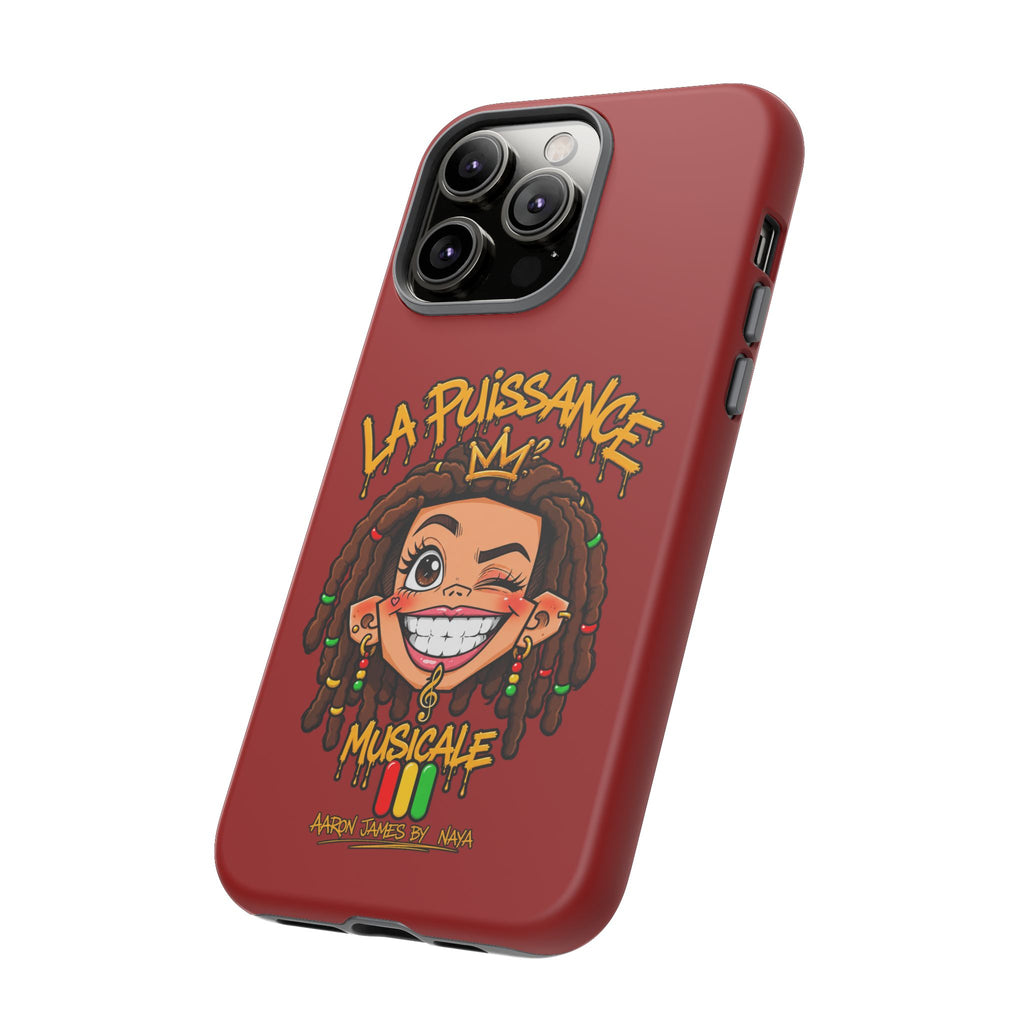 Coque Rasta Queen – Rouge | La Puissance Musicale