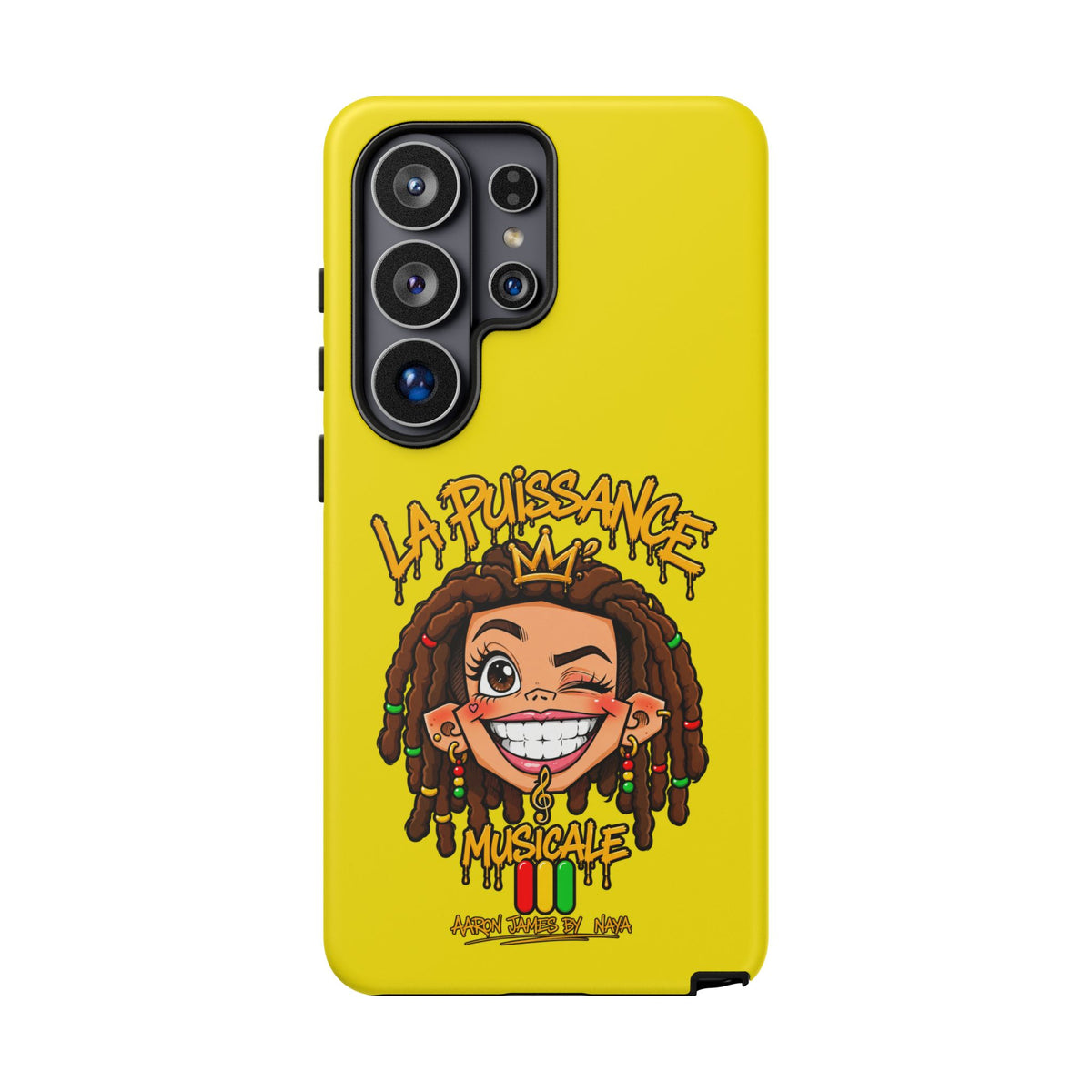 Coque Samsung Rasta Queen – Jaune | La Puissance Musicale – vue 46