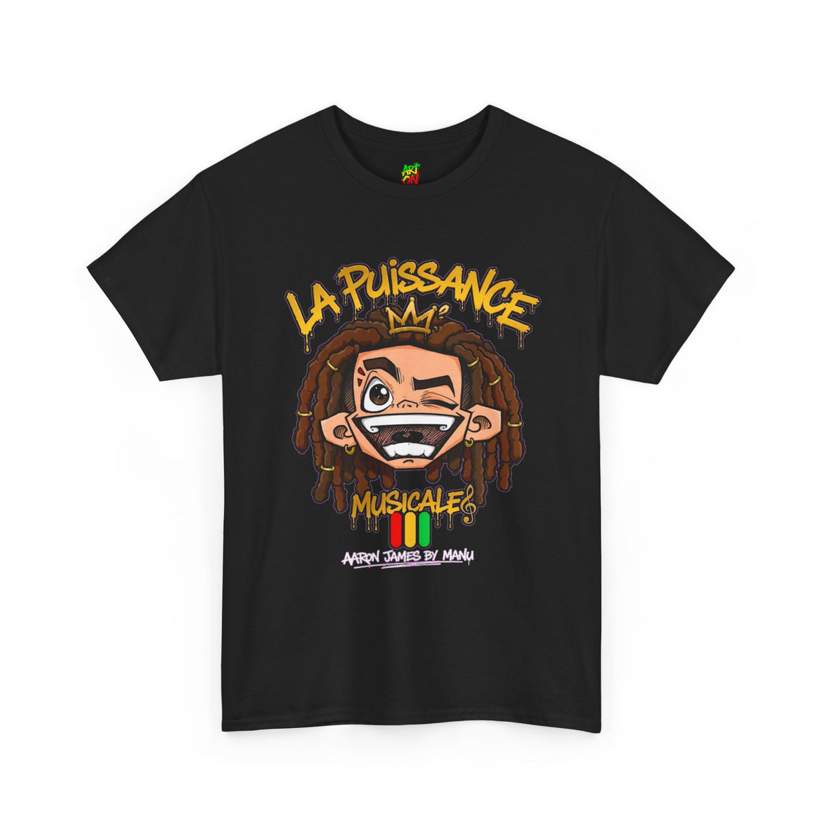 La Puissance Musicale Dreadlock Graphic Tee
