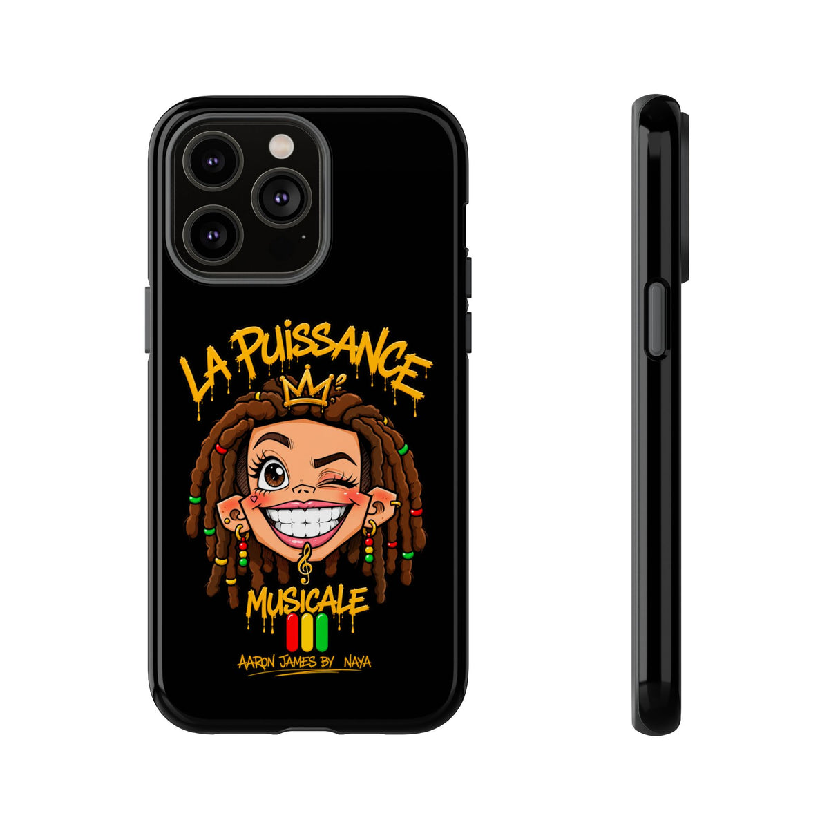 Coque Rasta Queen – Noir | La Puissance Musicale