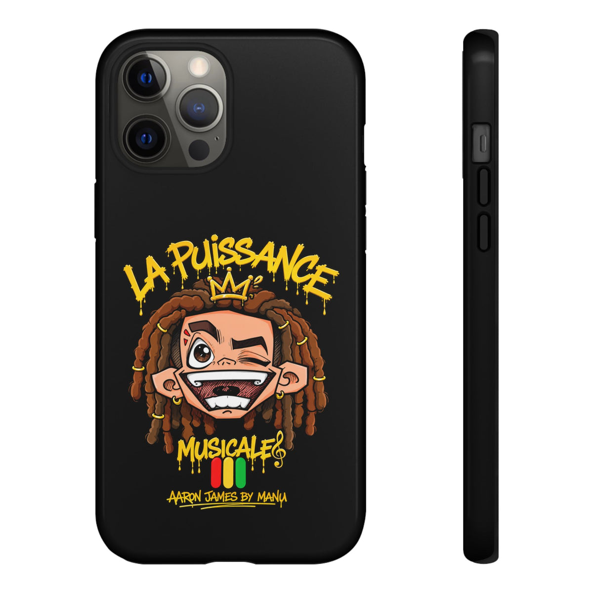 Coque Rasta King – Noir | La Puissance Musicale