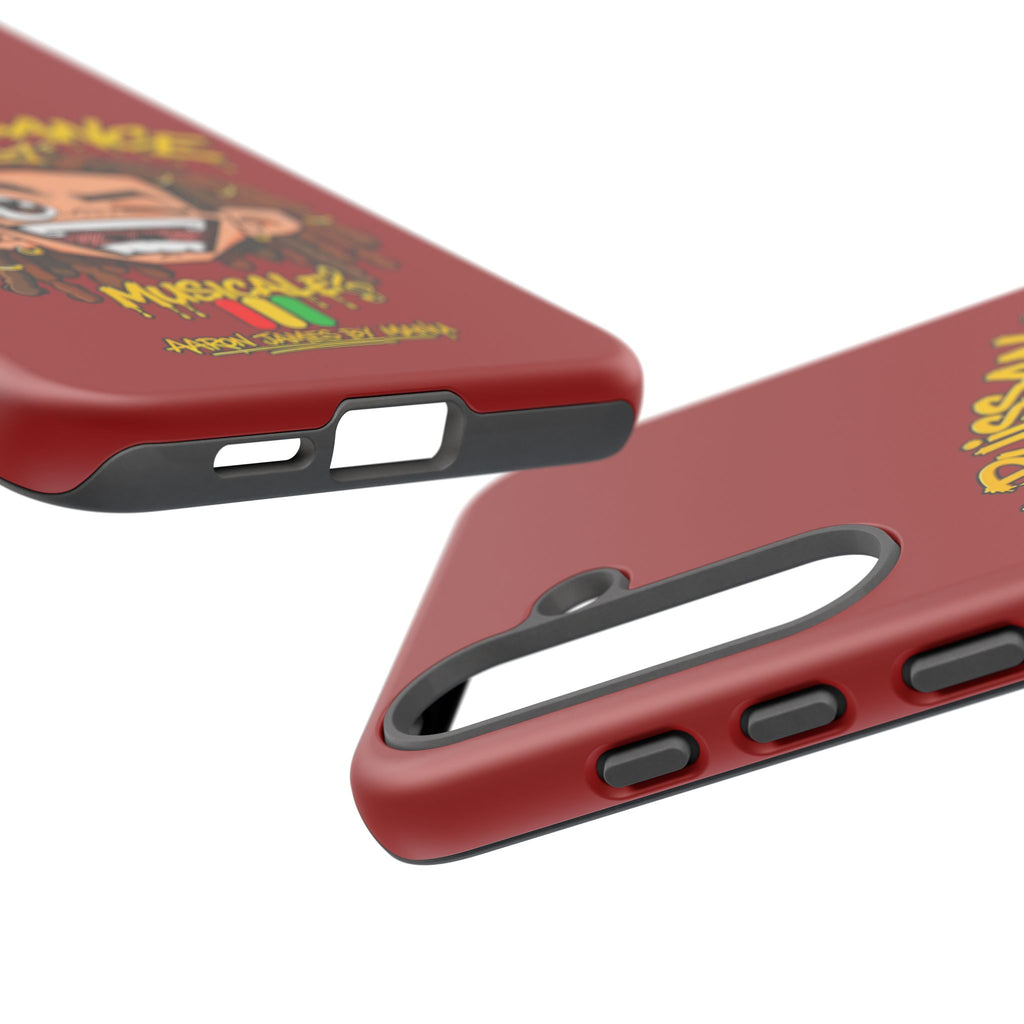 Coque Samsung Rasta King – Rouge | La Puissance Musicale