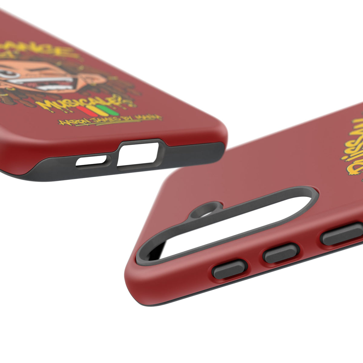 Coque Samsung Rasta King – Rouge | La Puissance Musicale