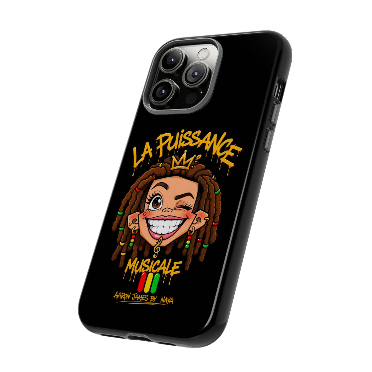 Coque Rasta Queen – Noir | La Puissance Musicale