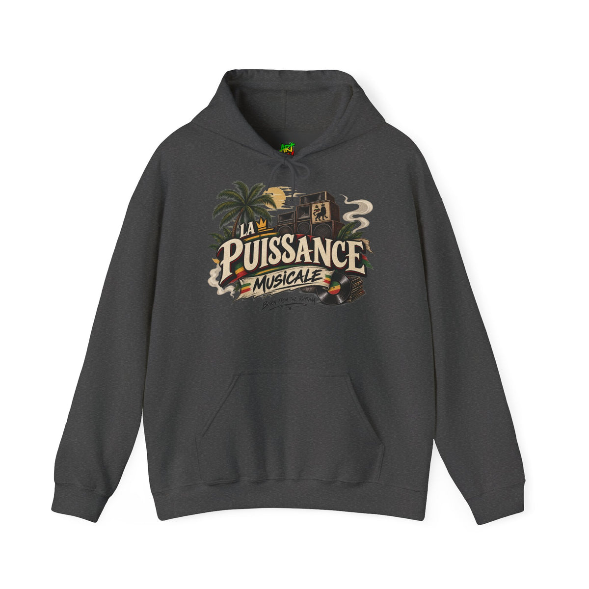 La Puissance Musicale Vintage Hoodie