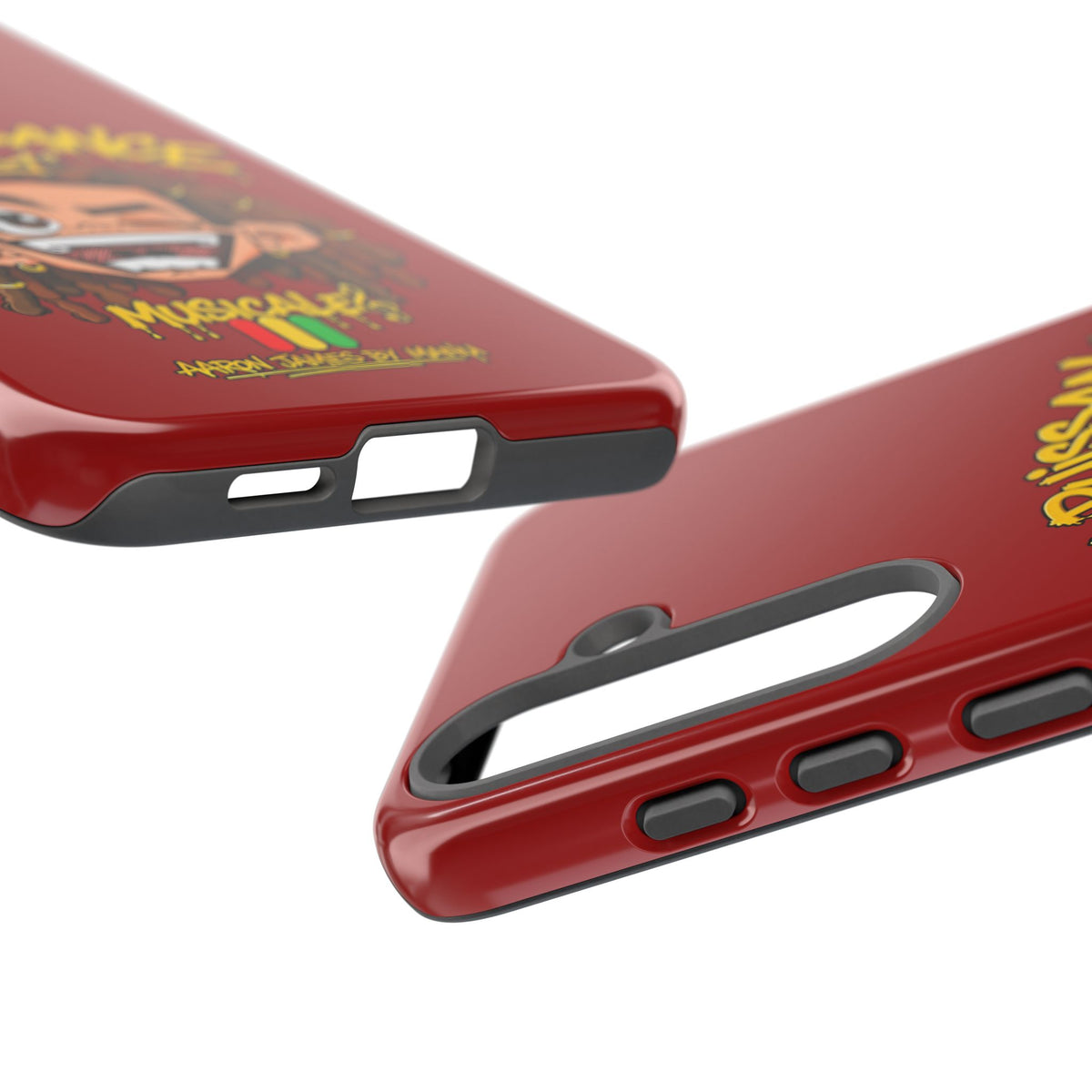 Coque Samsung Rasta King – Rouge | La Puissance Musicale