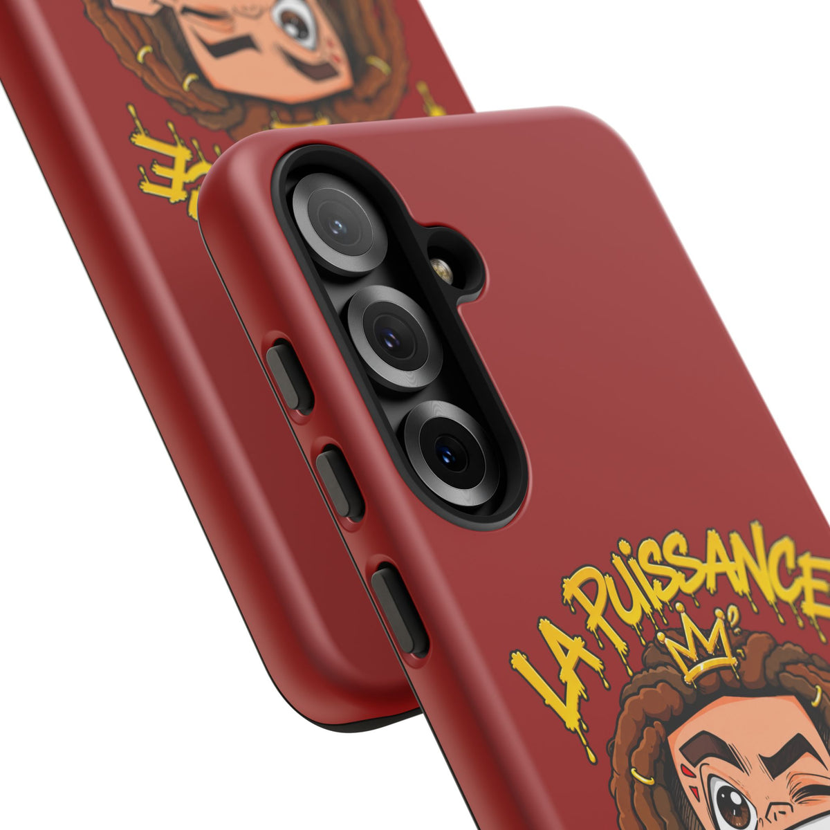 Coque Samsung Rasta King – Rouge | La Puissance Musicale