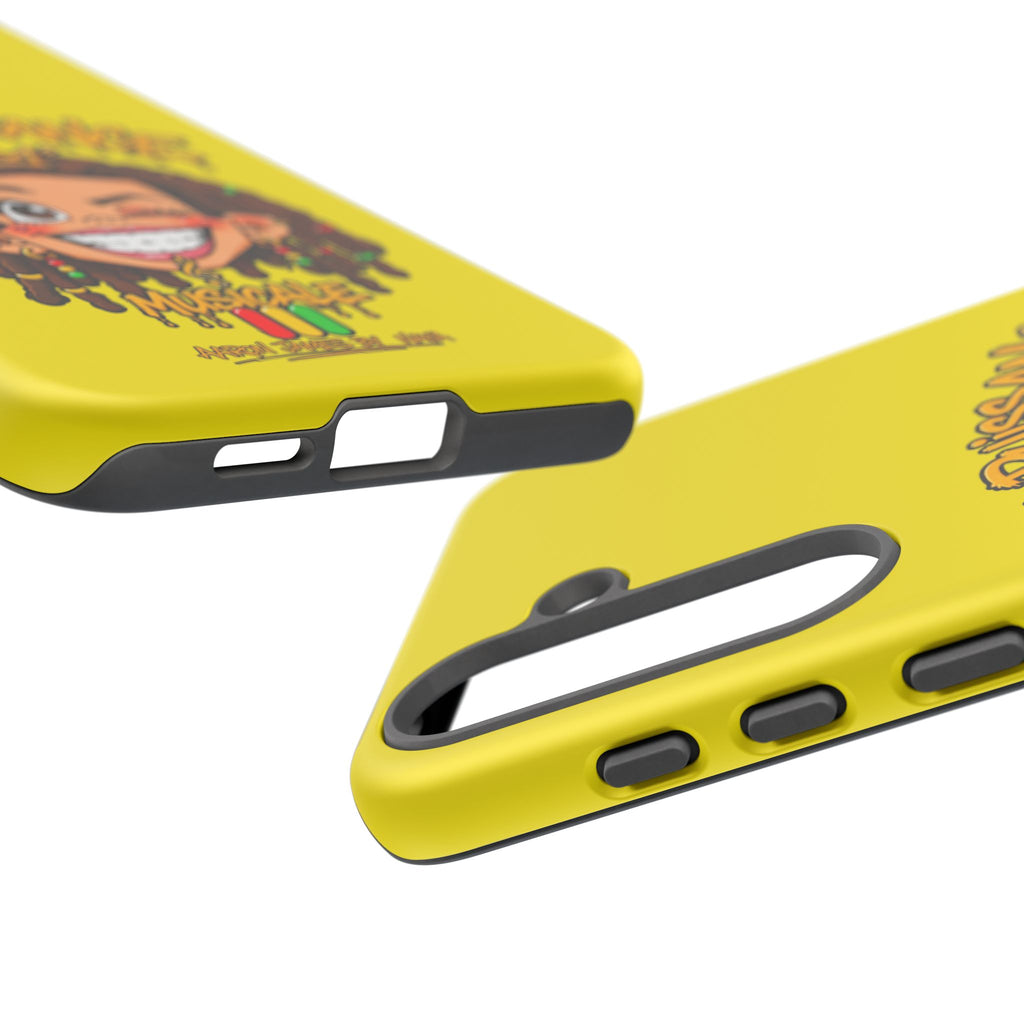 Coque Samsung Rasta Queen – Jaune | La Puissance Musicale