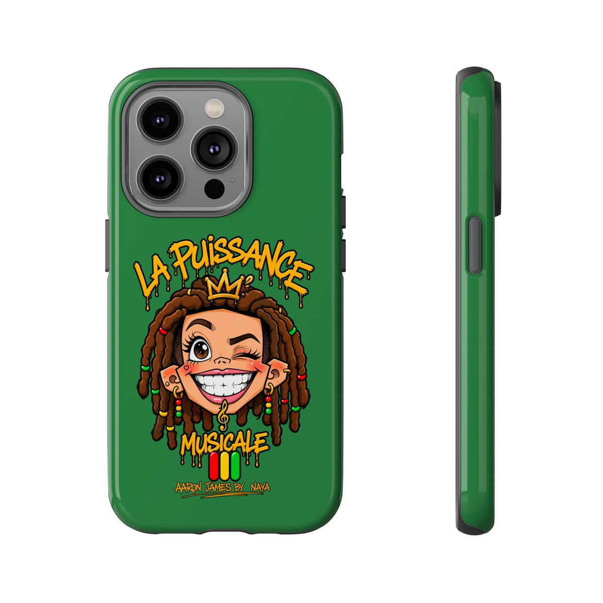 Coque Rasta Queen – Vert | La Puissance Musicale