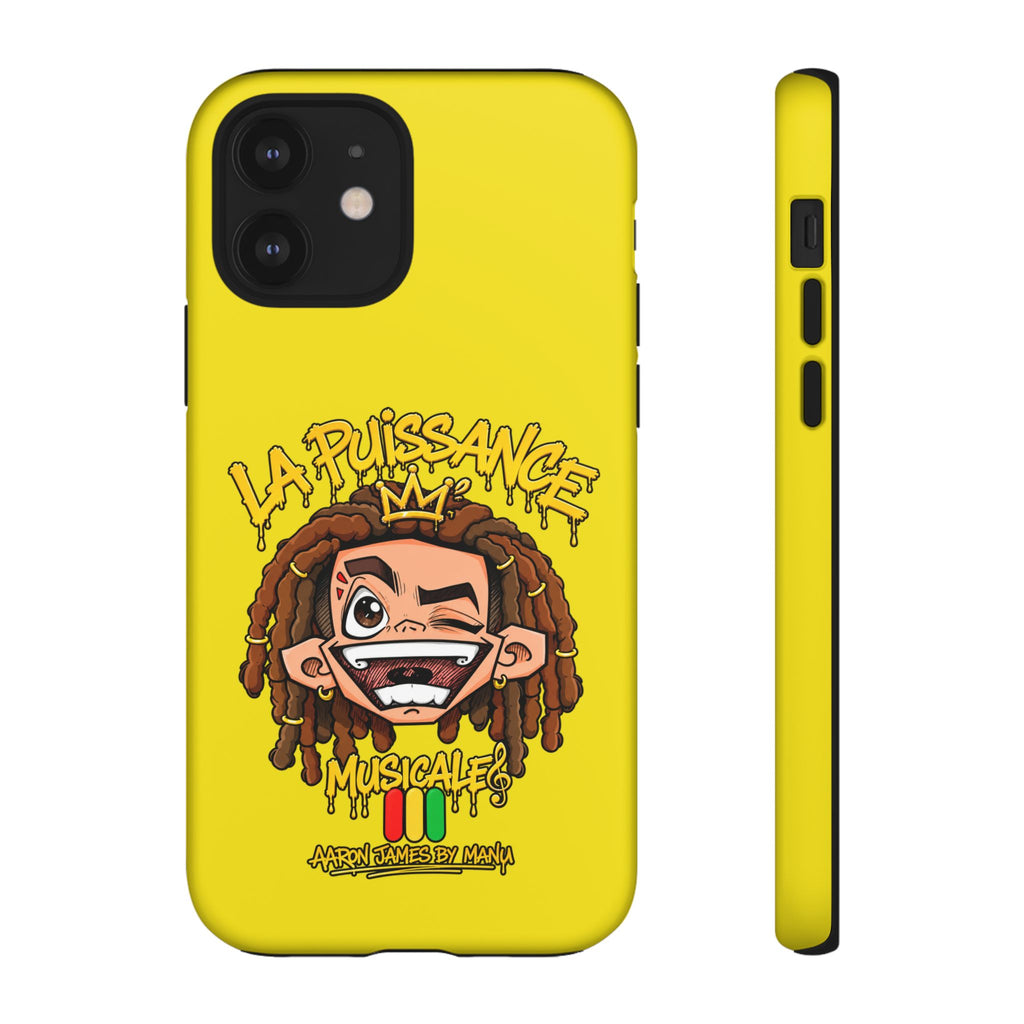 Coque Rasta King – Jaune | La Puissance Musicale