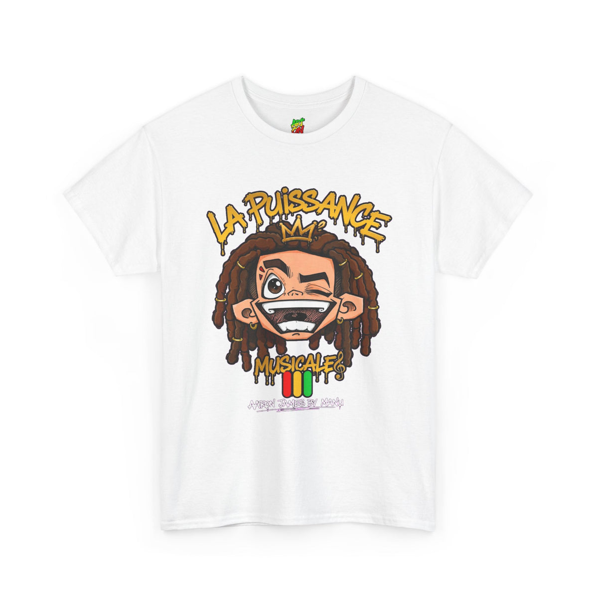 La Puissance Musicale Dreadlock Graphic Tee