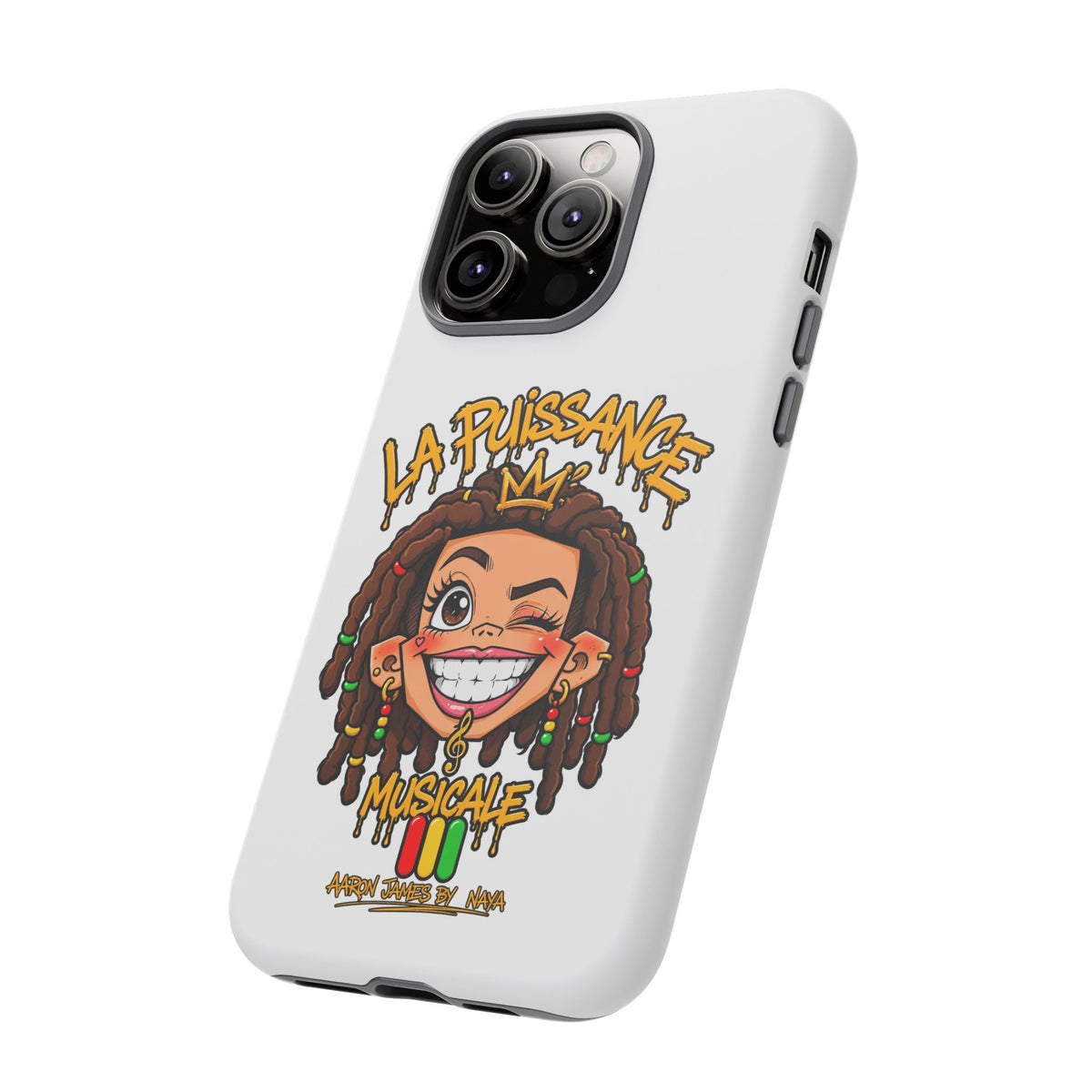Coque Rasta Queen – Blanc | La Puissance Musicale