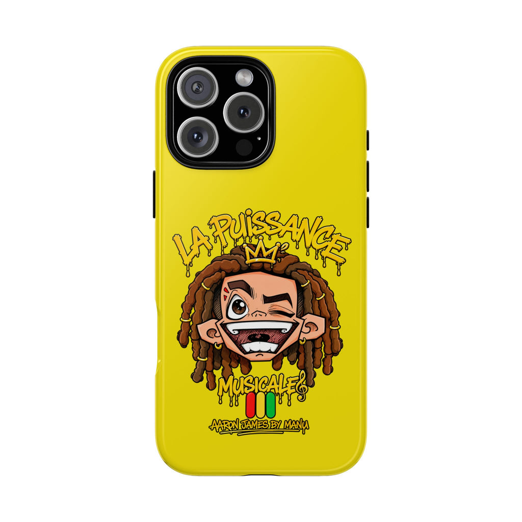 Coque Rasta King – Jaune | La Puissance Musicale