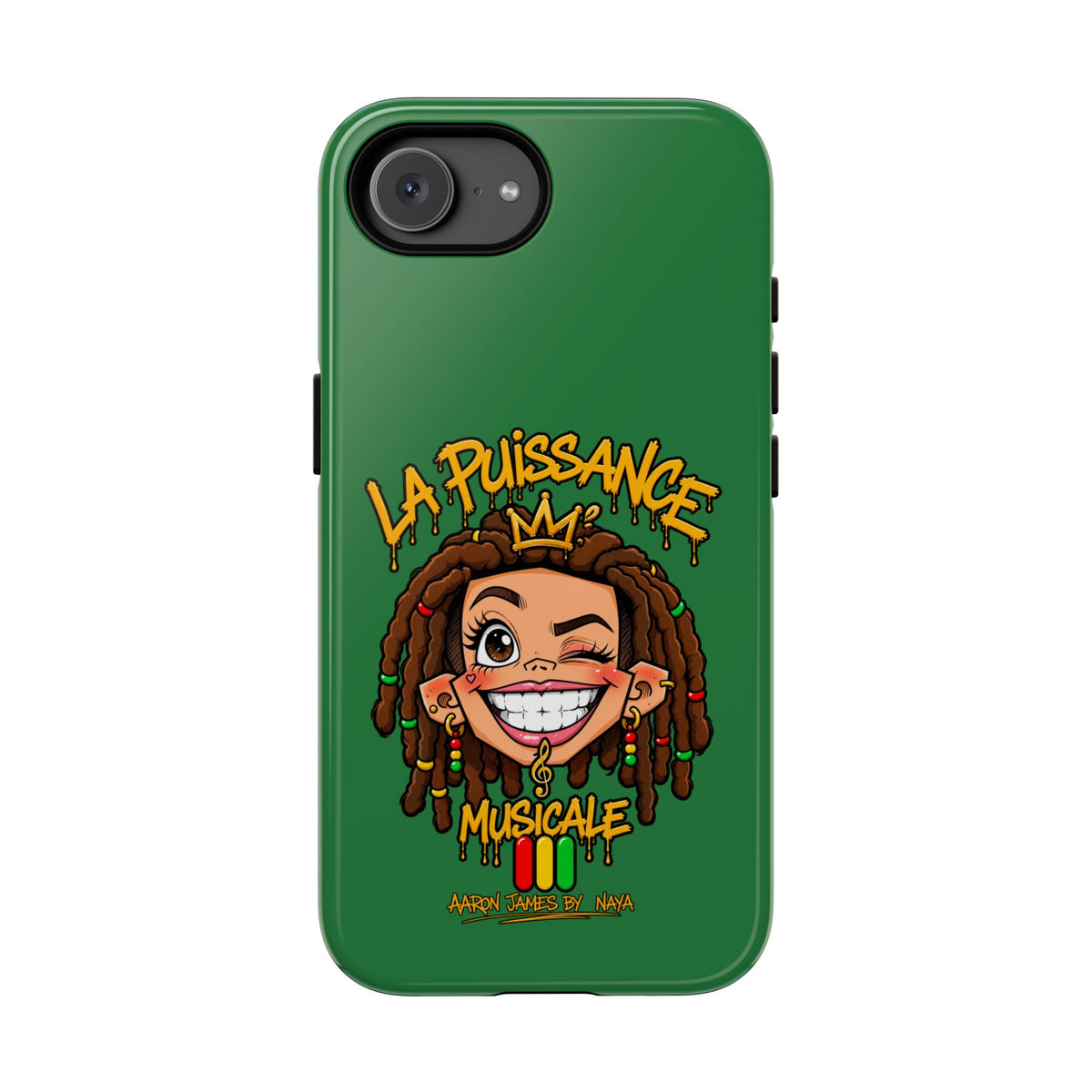Coque Rasta Queen – Vert | La Puissance Musicale
