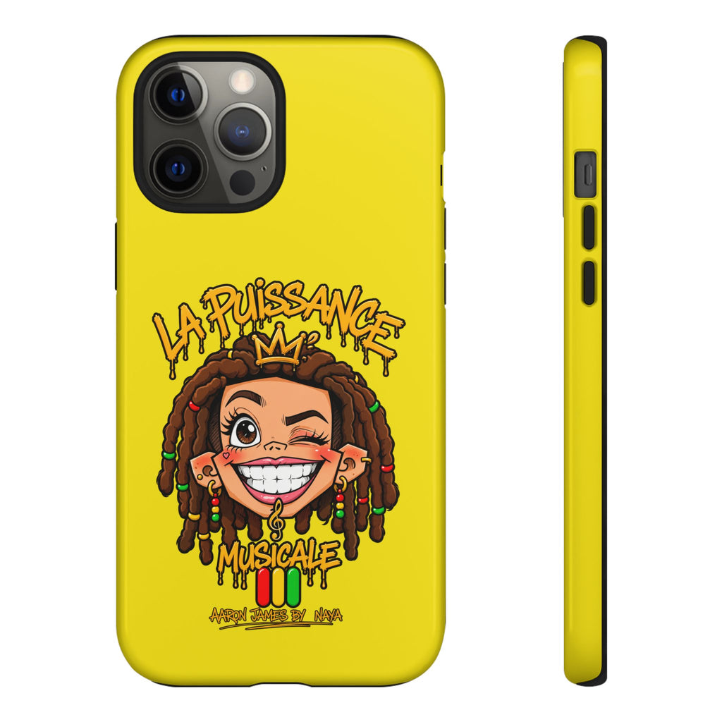 Coque Rasta Queen – Jaune | La Puissance Musicale