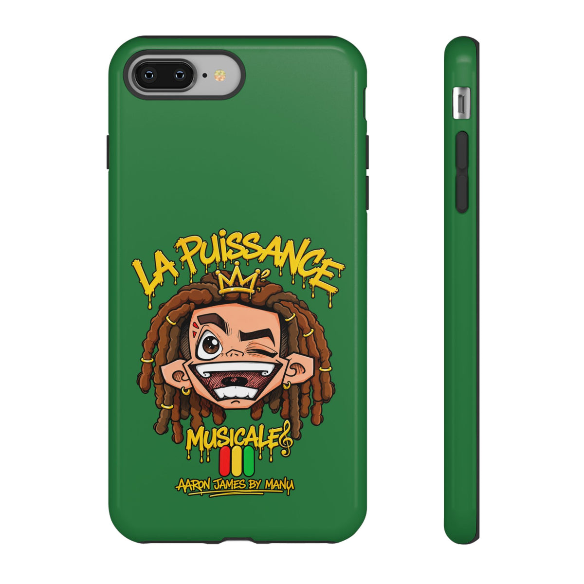 Coque Rasta King – Vert | La Puissance Musicale