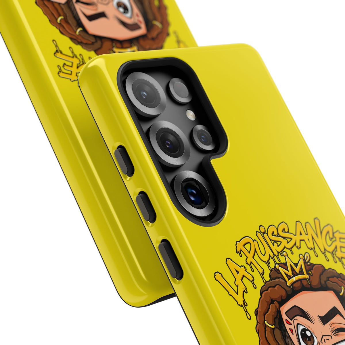 Coque Samsung Rasta King – Jaune | La Puissance Musicale
