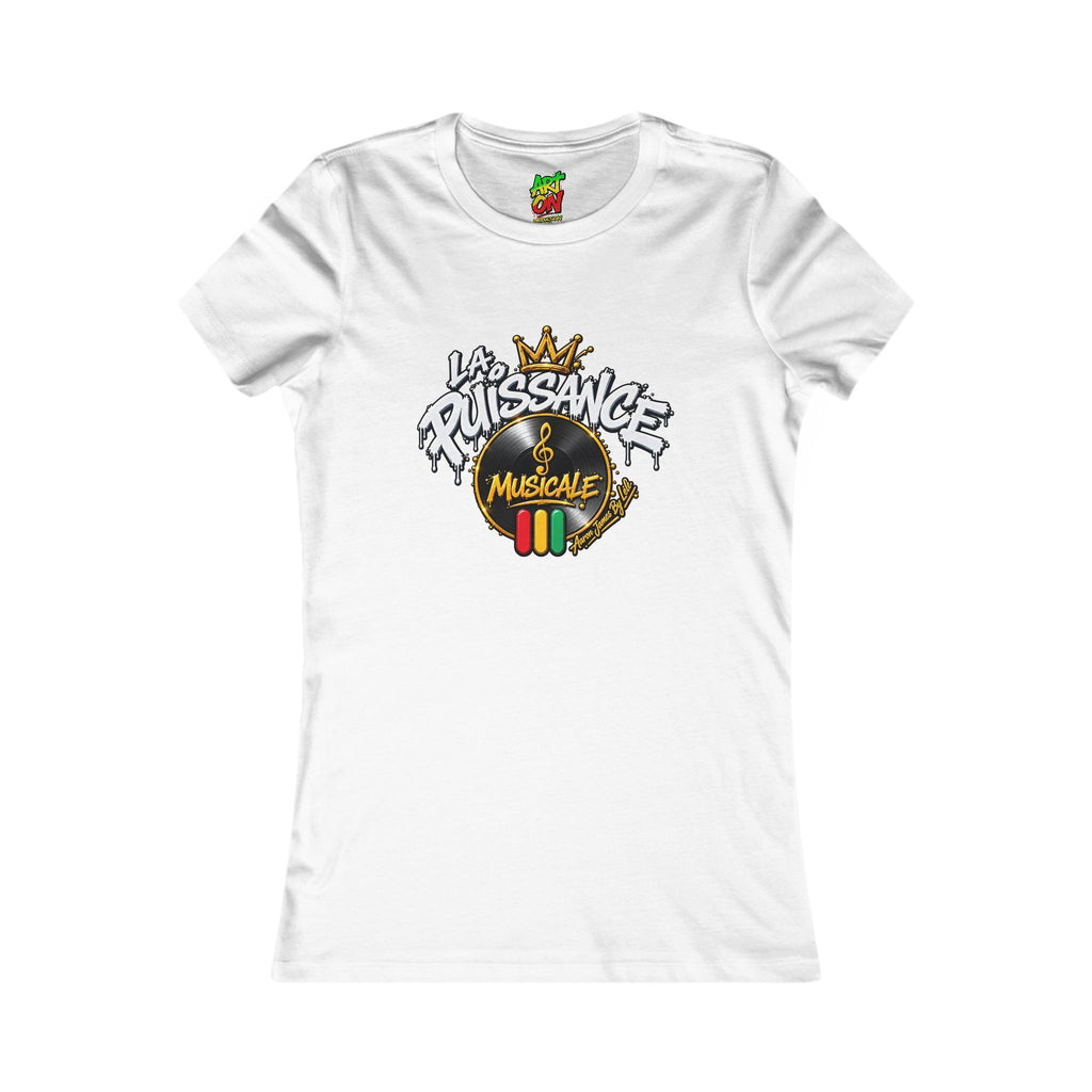 T-shirt cintré femme La Puissance Musicale