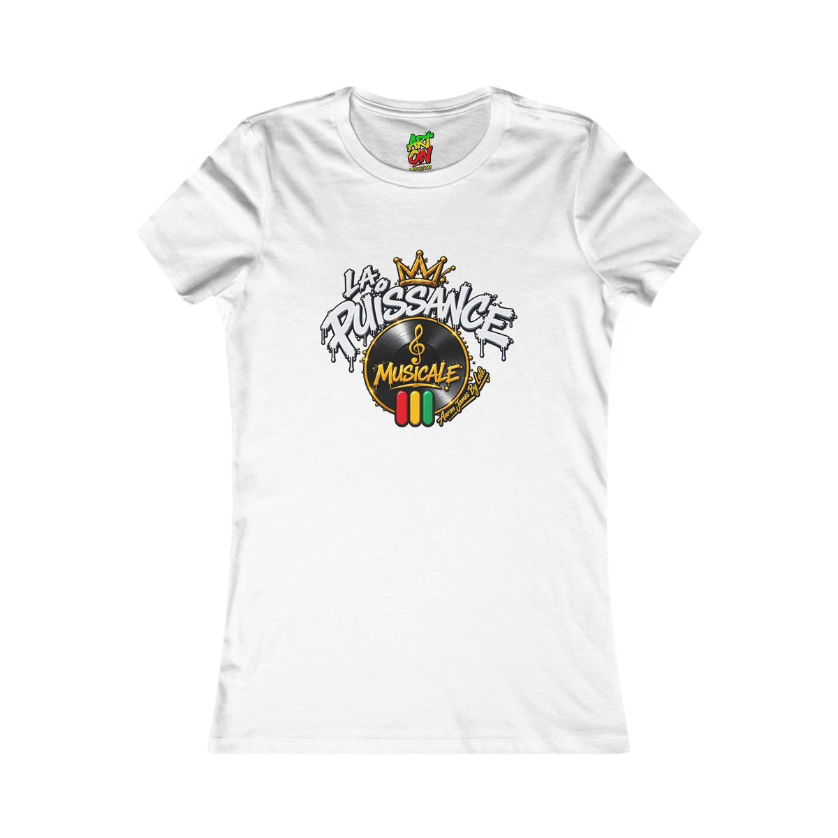 T-shirt cintré femme La Puissance Musicale