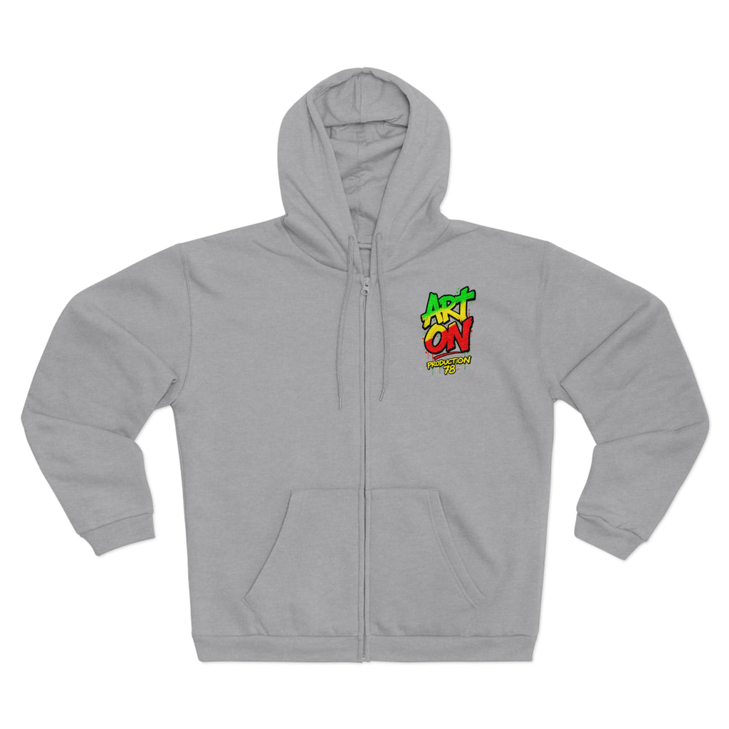 Sweat Zippé LPM Rasta Queen