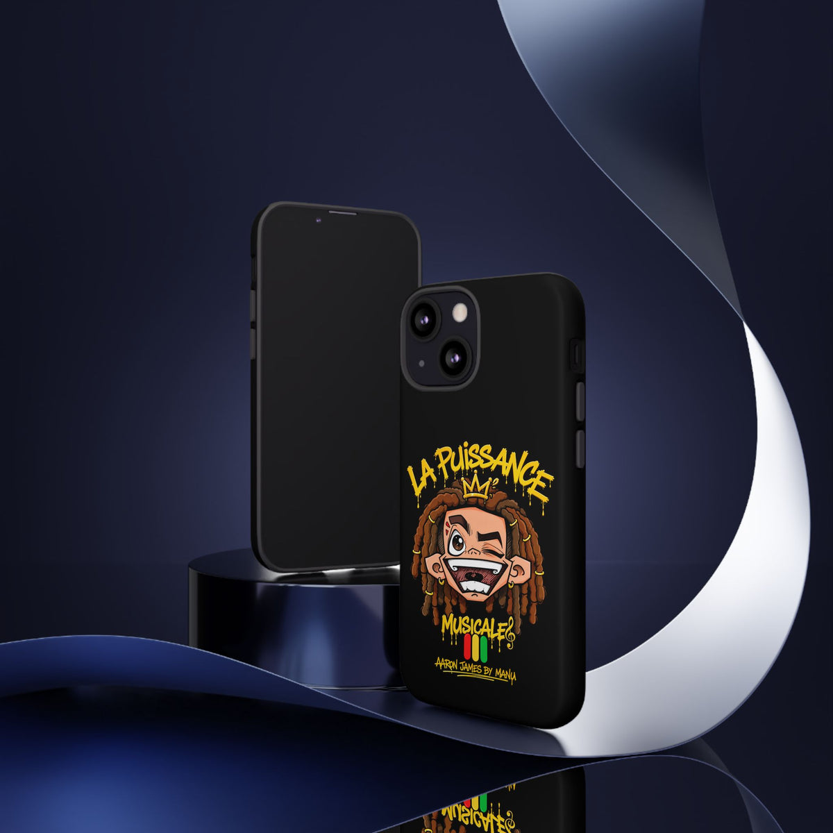 Coque Rasta King – Noir | La Puissance Musicale