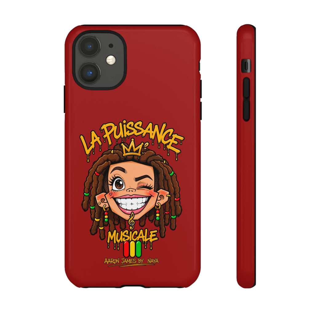 Coque Rasta Queen – Rouge | La Puissance Musicale