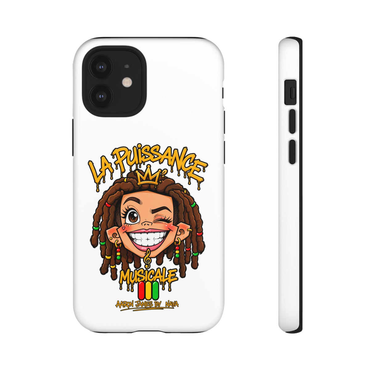 Coque Rasta Queen – Blanc | La Puissance Musicale