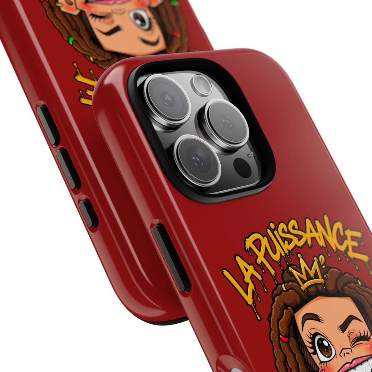 Coque Rasta Queen – Rouge | La Puissance Musicale
