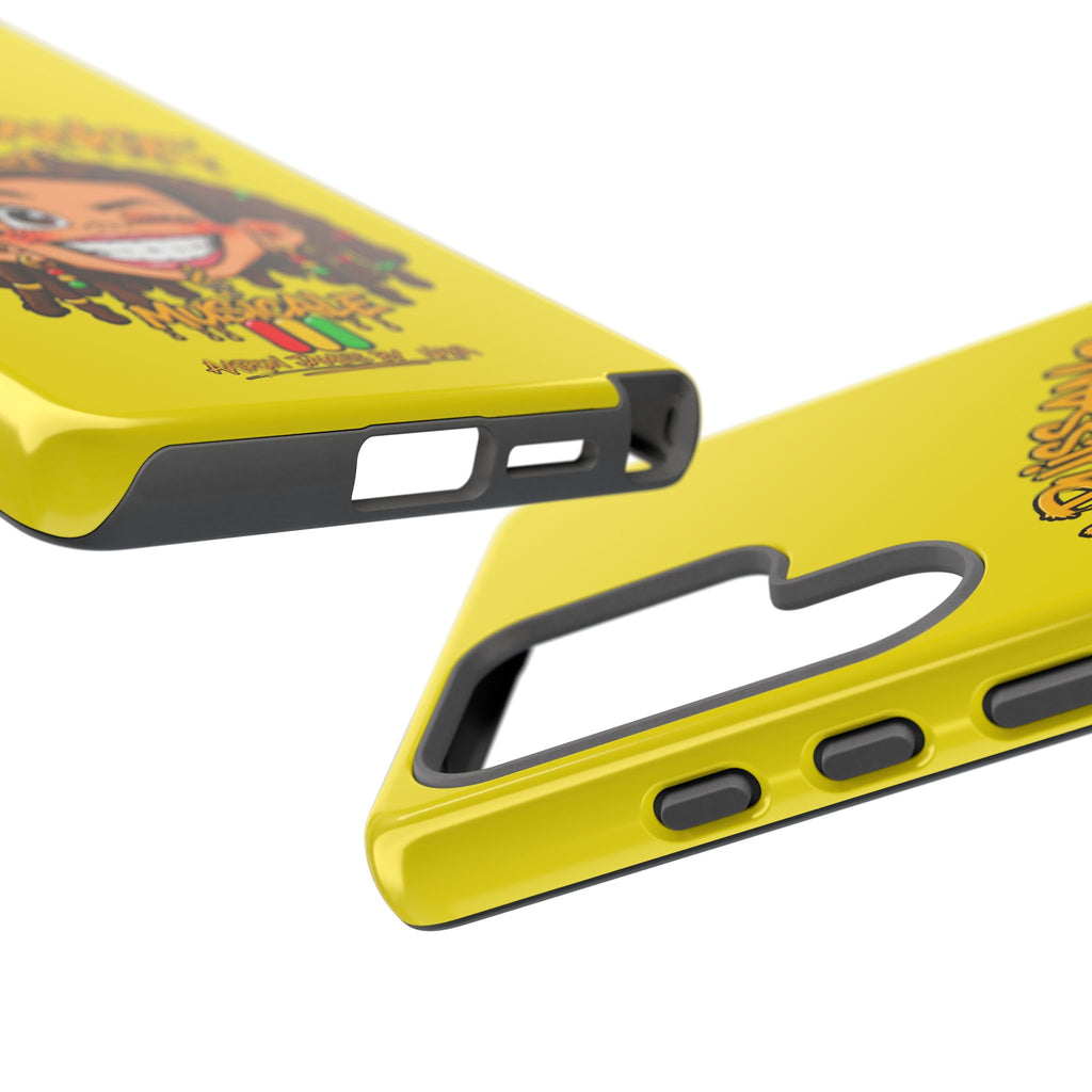 Coque Samsung Rasta Queen – Jaune | La Puissance Musicale
