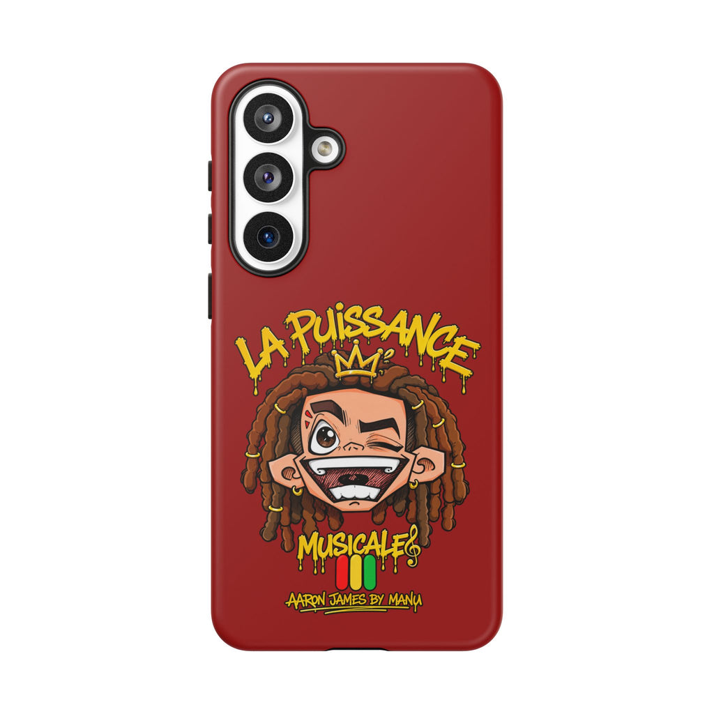 Coque Samsung Rasta King – Rouge | La Puissance Musicale