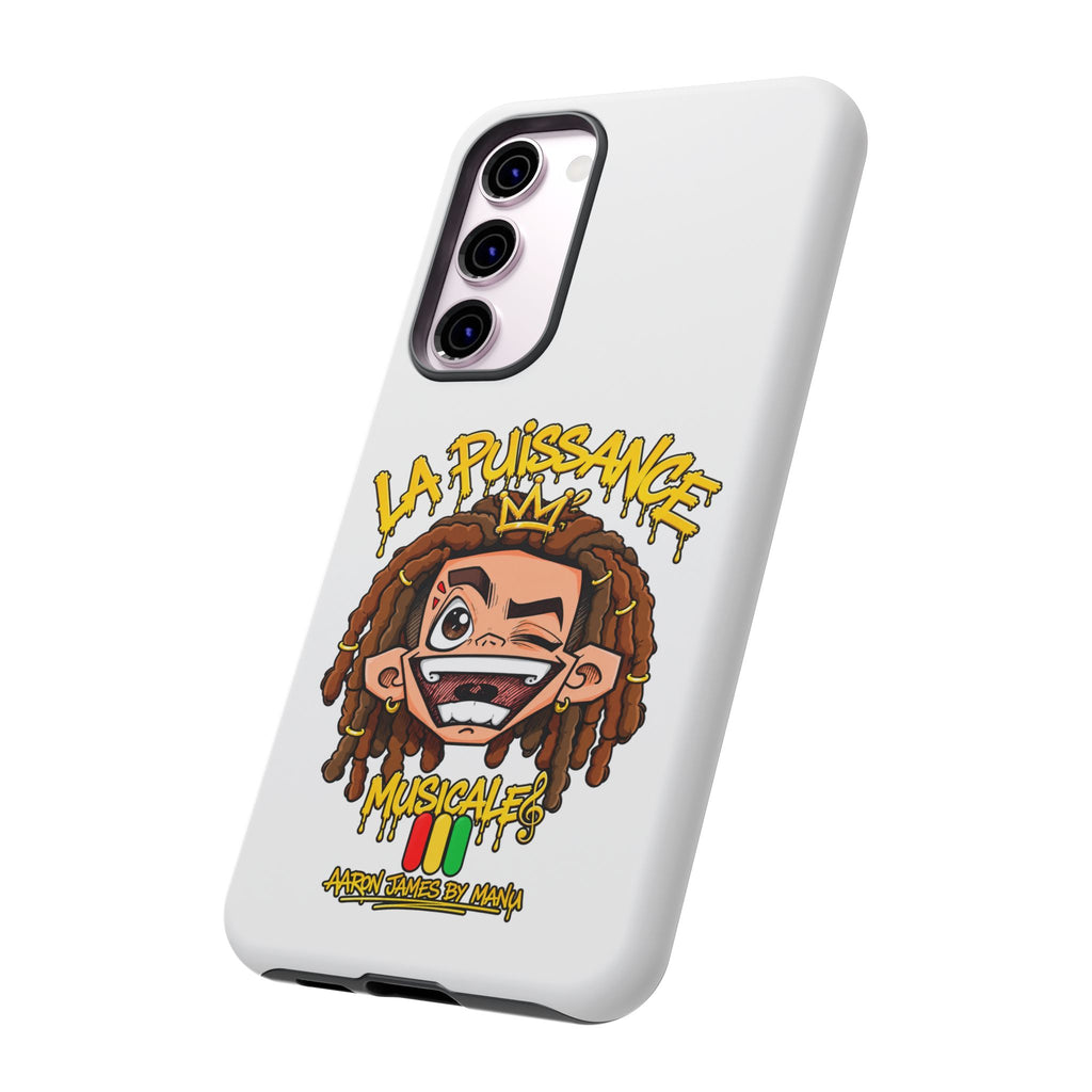 Coque Samsung Rasta King – Blanc | La Puissance Musicale