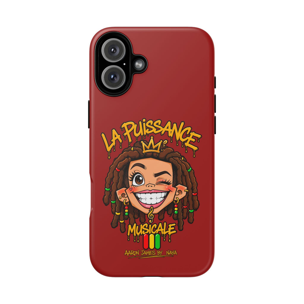 Coque Rasta Queen – Rouge | La Puissance Musicale