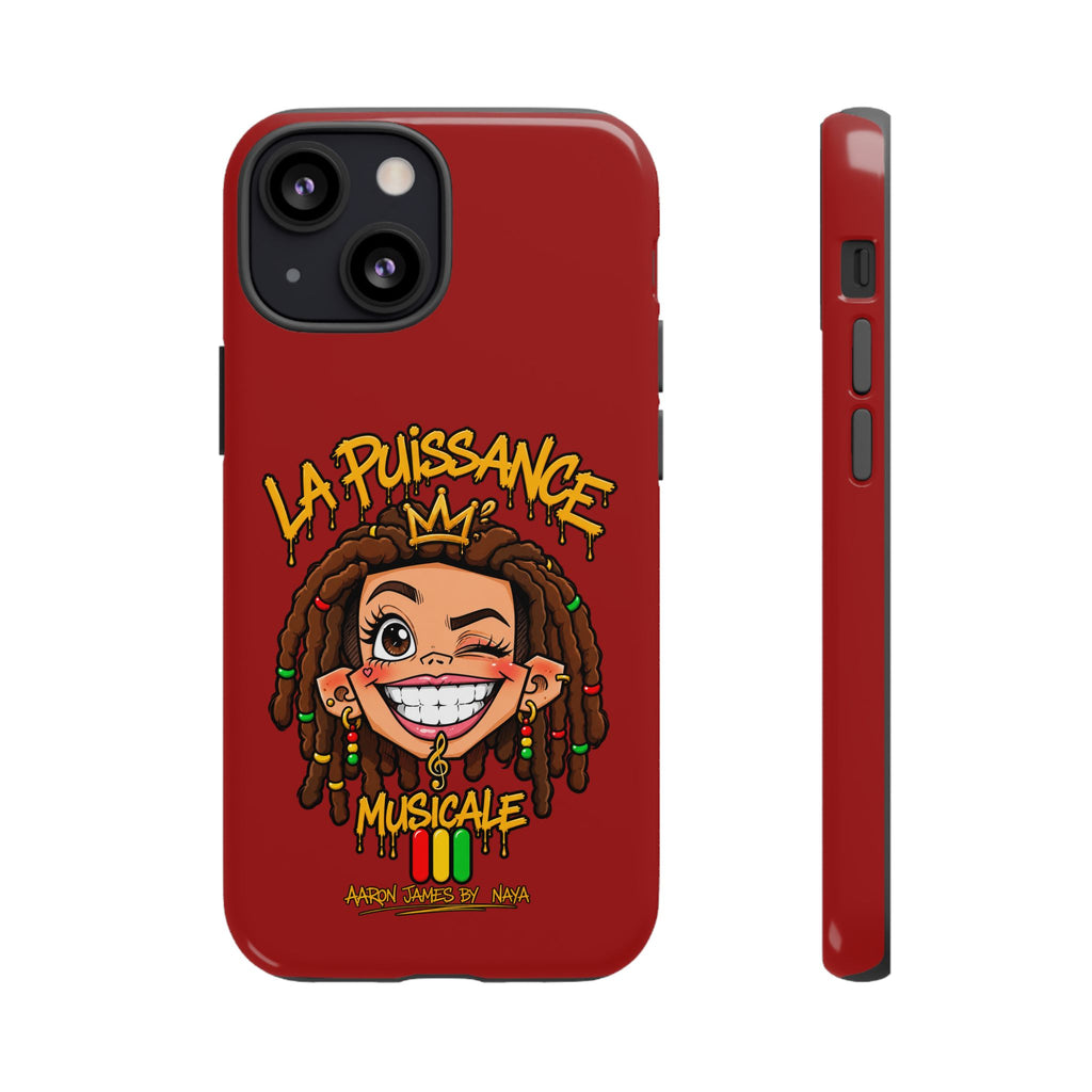 Coque Rasta Queen – Rouge | La Puissance Musicale