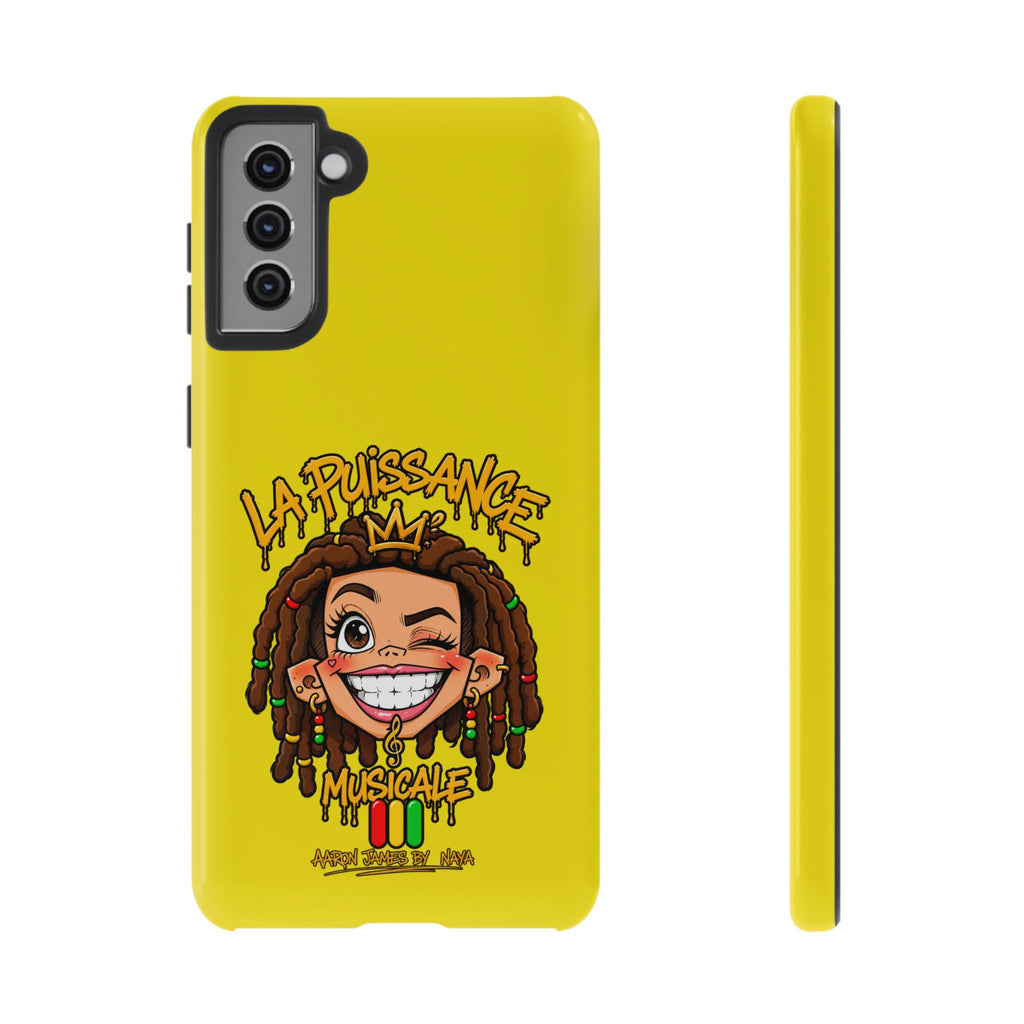 Coque Samsung Rasta Queen – Jaune | La Puissance Musicale – vue 9