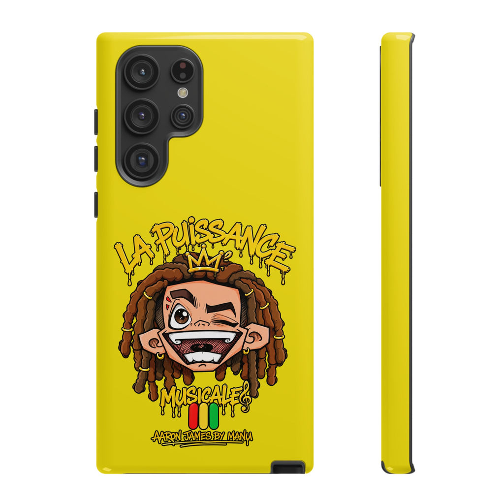 Coque Samsung Rasta King – Jaune | La Puissance Musicale – vue 21