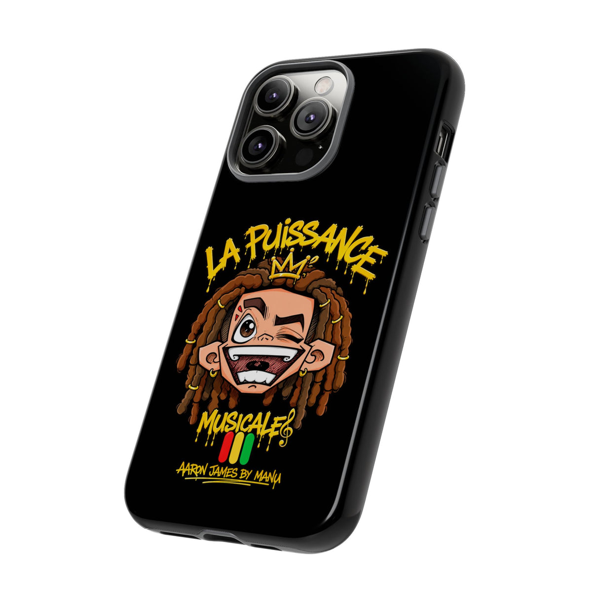 Coque Rasta King – Noir | La Puissance Musicale