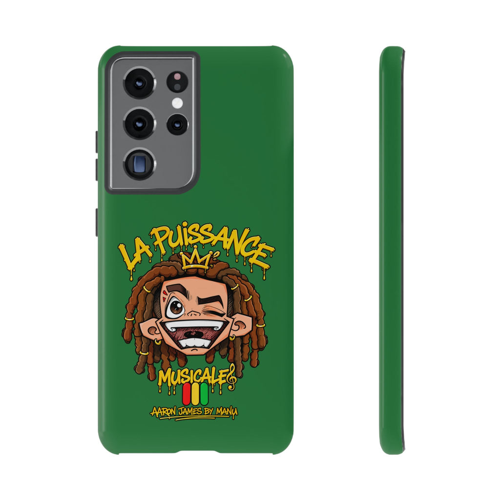 Coque Samsung Rasta King – Vert | La Puissance Musicale – vue 11