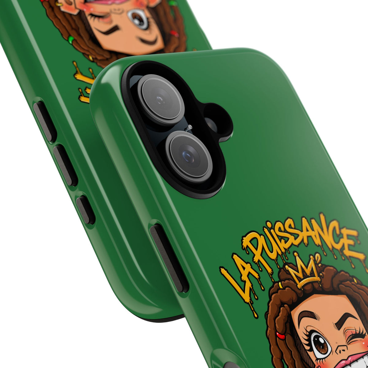 Coque Rasta Queen – Vert | La Puissance Musicale