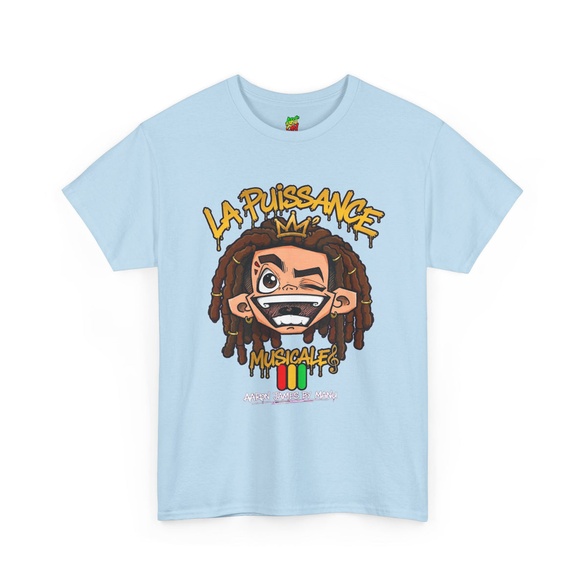 La Puissance Musicale Dreadlock Graphic Tee