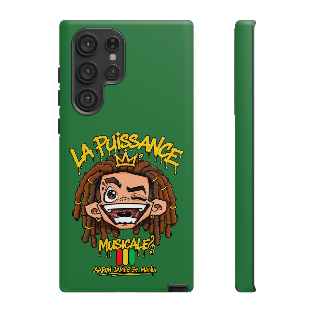 Coque Samsung Rasta King – Vert | La Puissance Musicale – vue 22