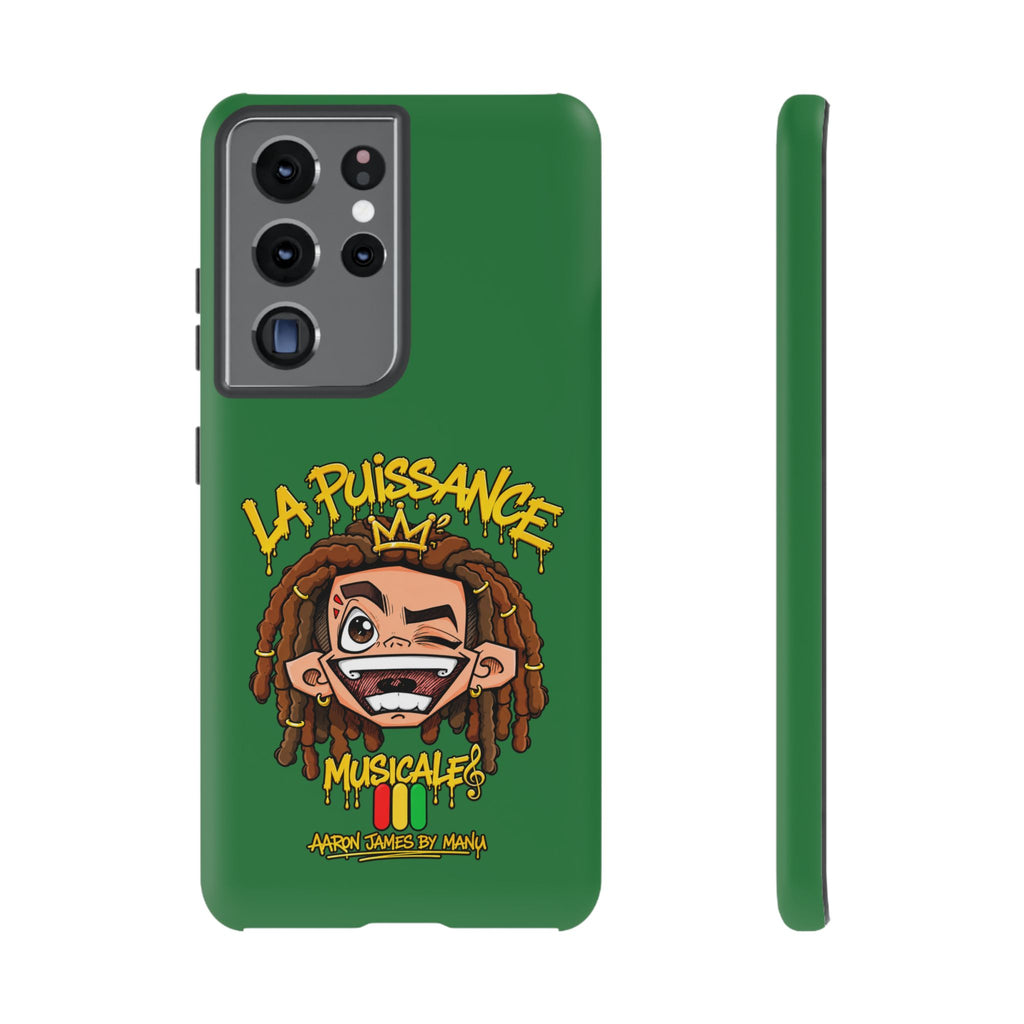 Coque Samsung Rasta King – Vert | La Puissance Musicale – vue 12