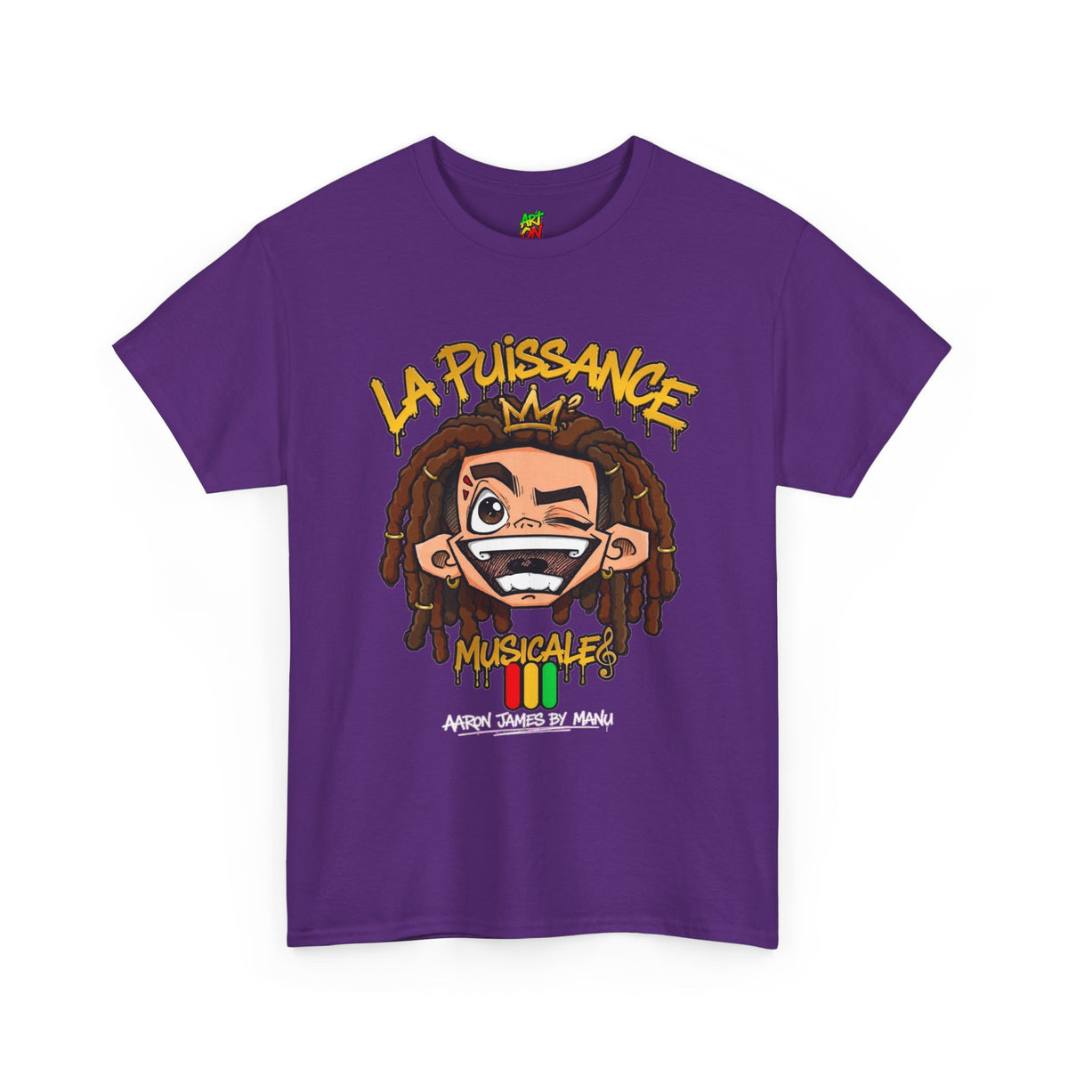 La Puissance Musicale Dreadlock Graphic Tee
