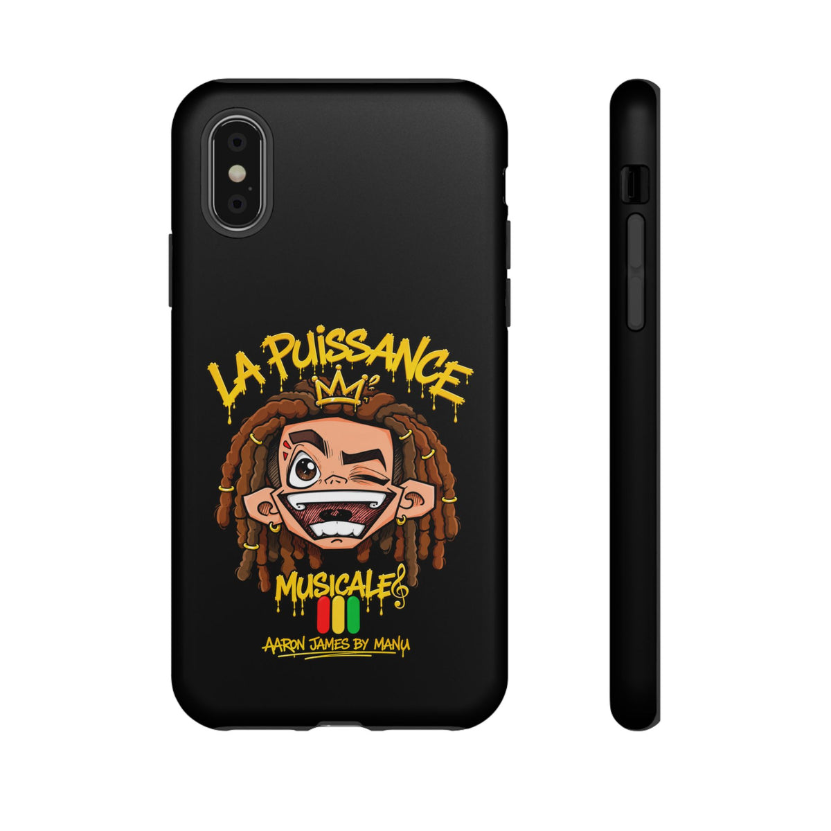 Coque Rasta King – Noir | La Puissance Musicale