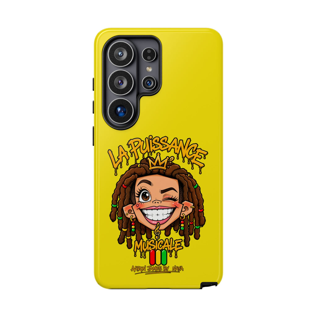 Coque Samsung Rasta Queen – Jaune | La Puissance Musicale – vue 45