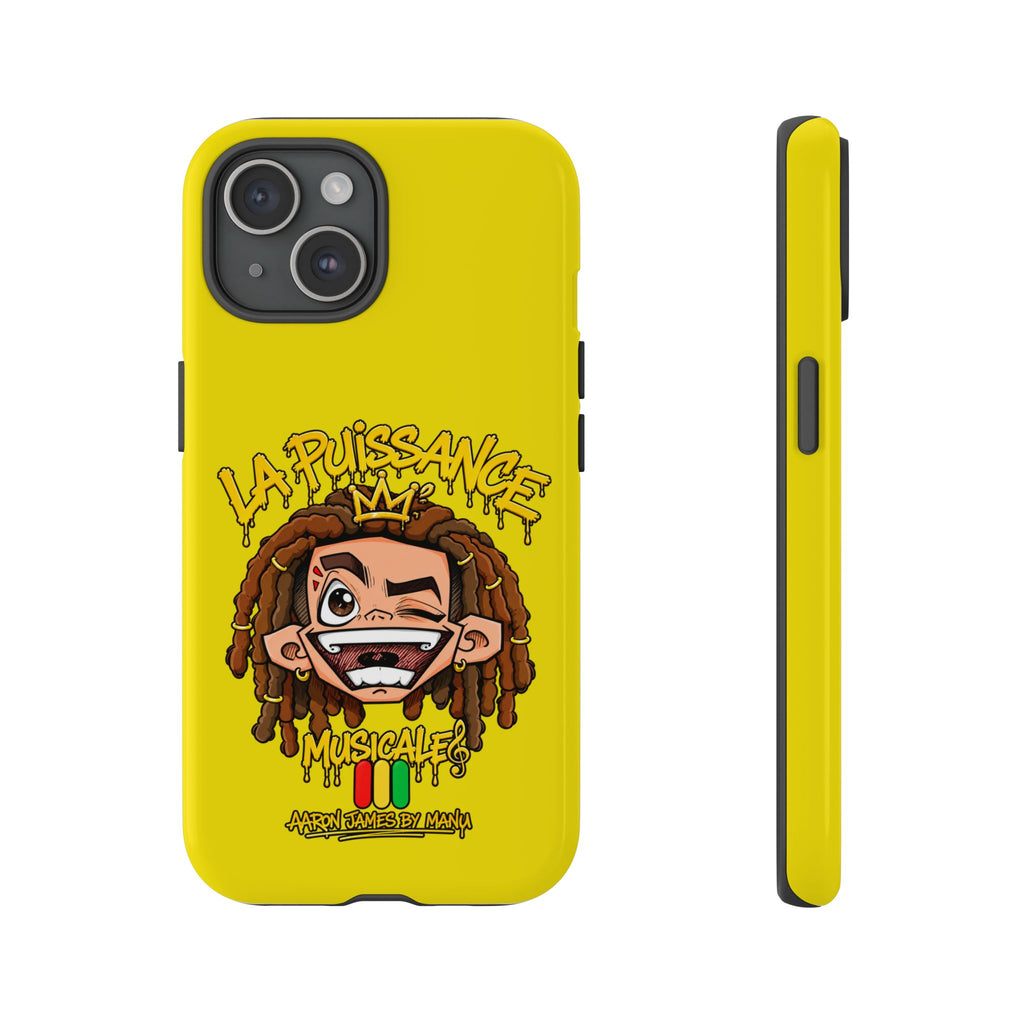 Coque Rasta King – Jaune | La Puissance Musicale