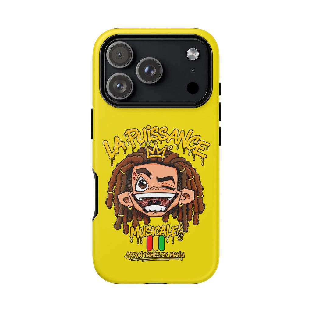 Coque Rasta King – Jaune | La Puissance Musicale